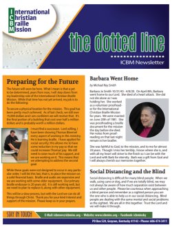 Link to PDF of Fall 2020 ICBM Newsletter