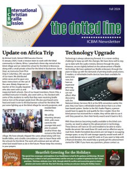 Link to PDF of Fall 2024 ICBM Newsletter