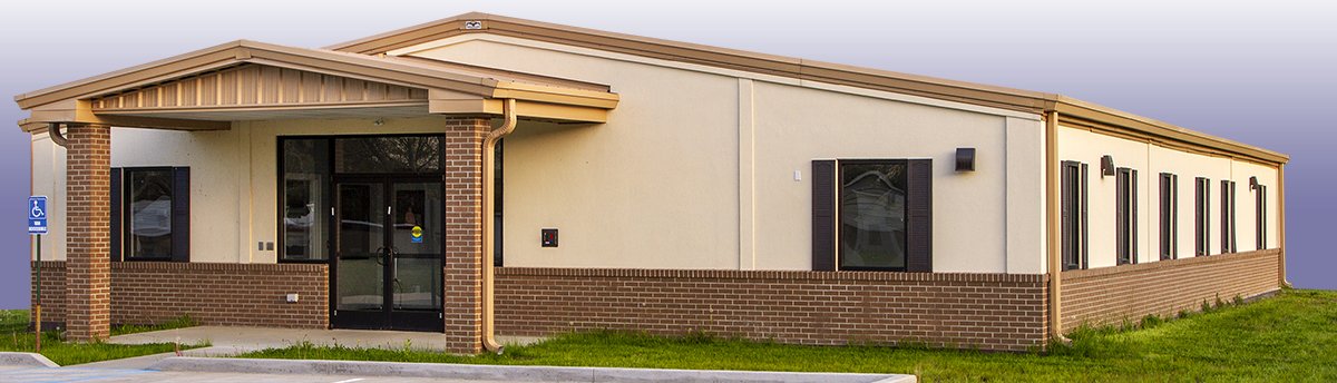 Picture of the International Christian Braille Mission Office building that is located on campus of Kentucky Christian University.  The office building is shared with Hippo Valley Christian Mission.